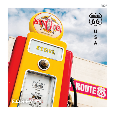2026 Route 66 Stamps | Tool Stamps US Postage Stamps